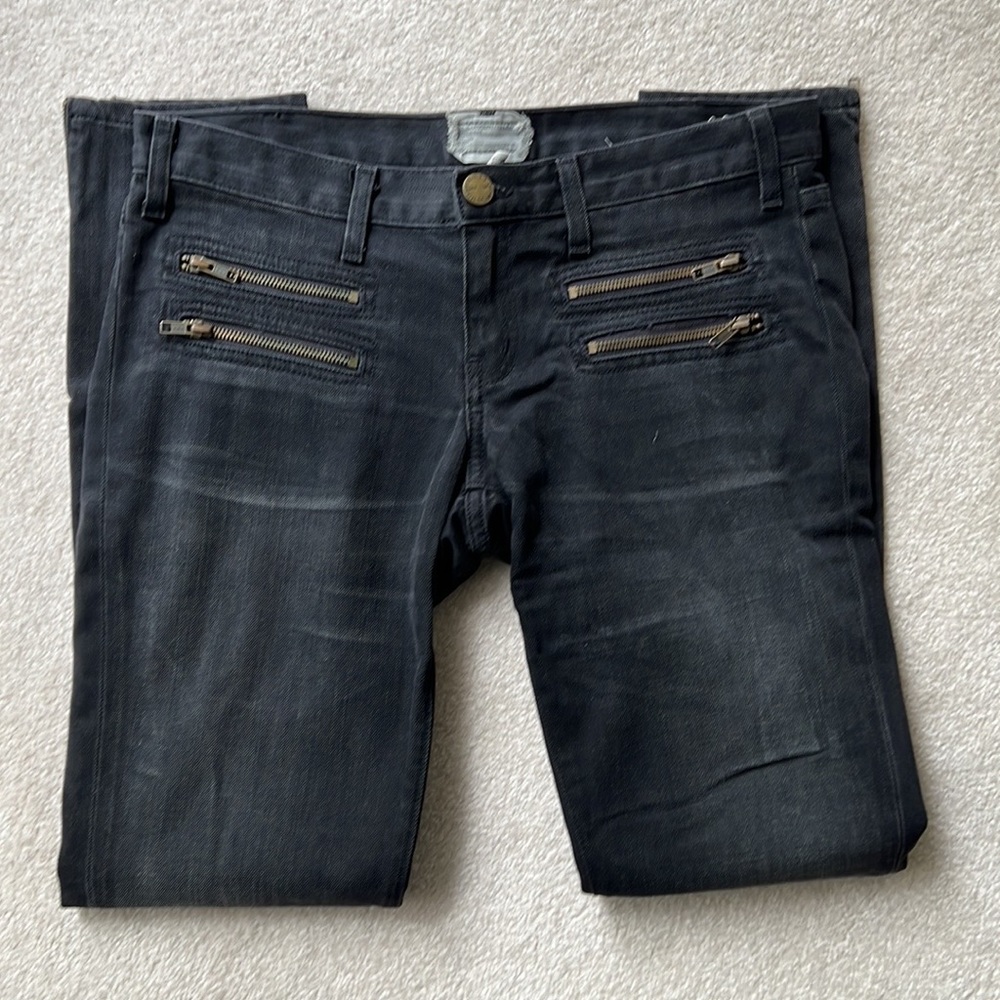 Current/Elliot Multi Zip Skinny Night Wash 29